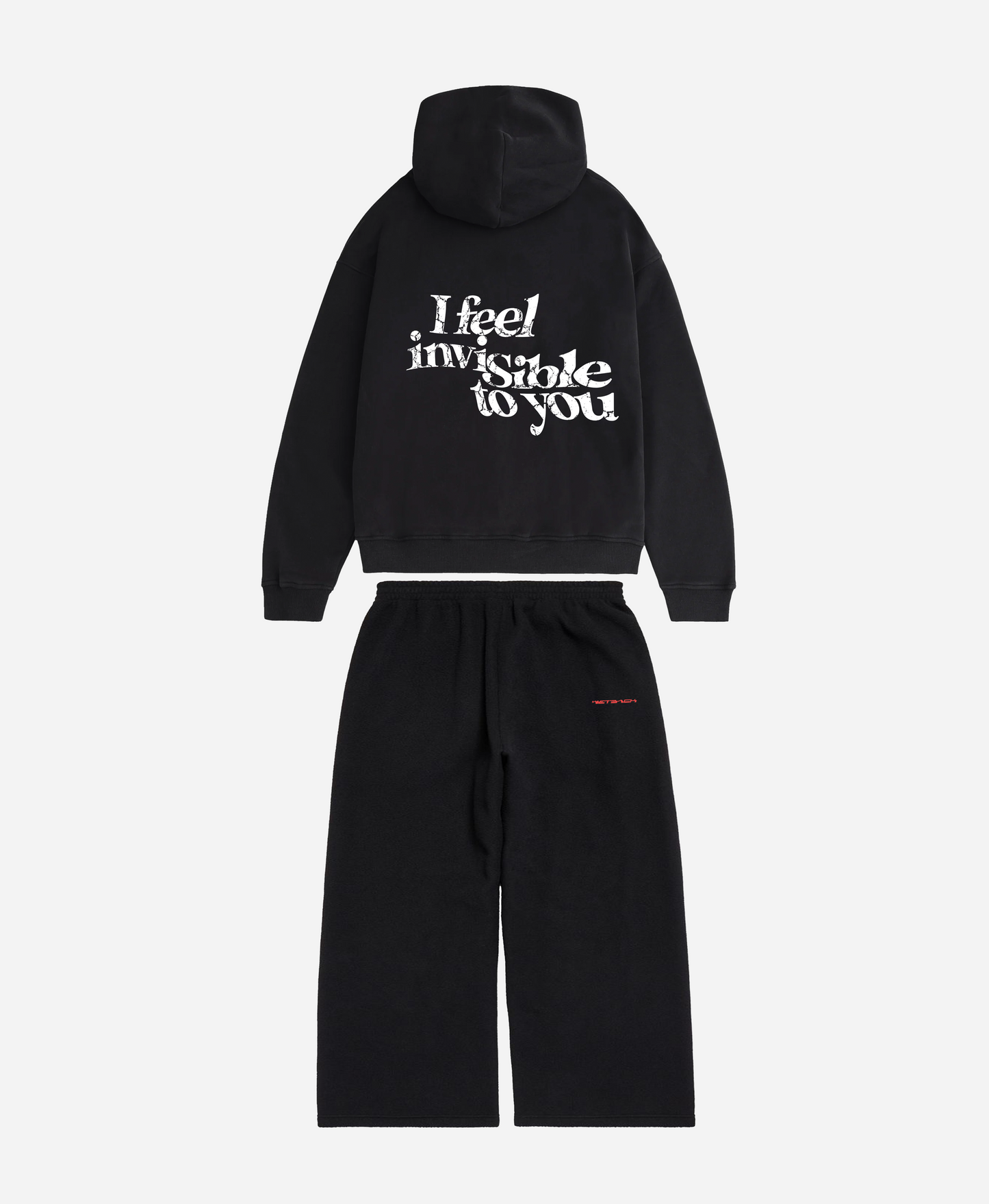 Tracksuit Set Black