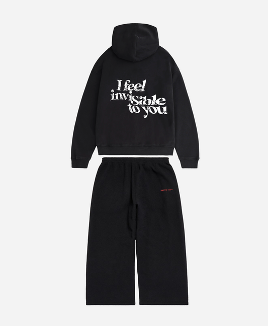 Tracksuit Set Black